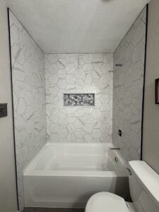 Hexagon Tub Surround